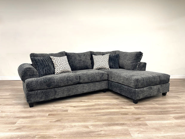 910 Charcoal Sectional