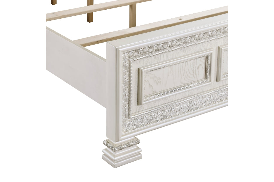 1596 Theodora White Bedroom Set