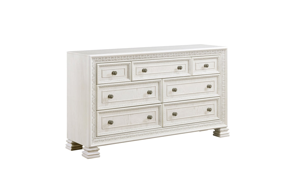 1596 Theodora White Bedroom Set