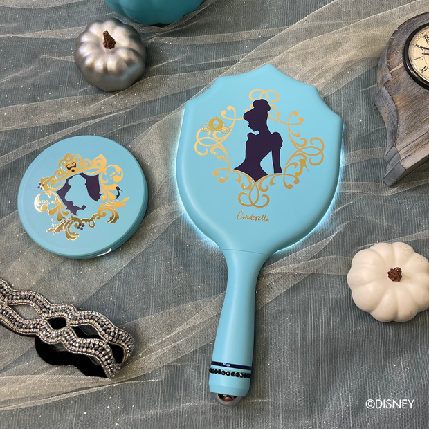 Cinderella LED Handheld Makeup Mirror With Standing Base