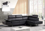 Moderno Black Sectional