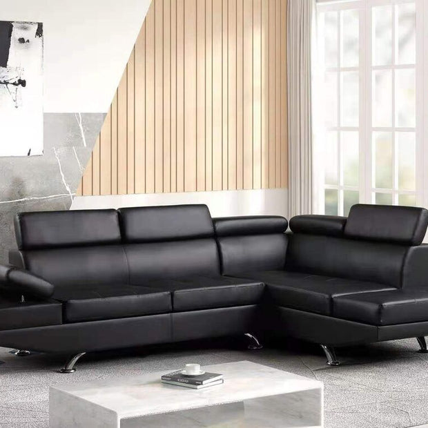 Moderno Black Sectional