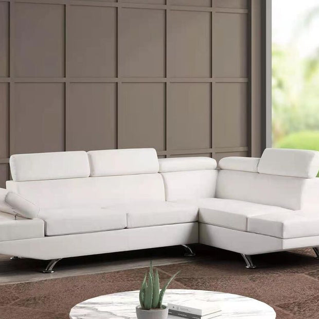 Moderno White Sectional