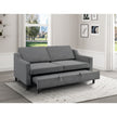 9428DG-3CL Grey Sleeper Sofa