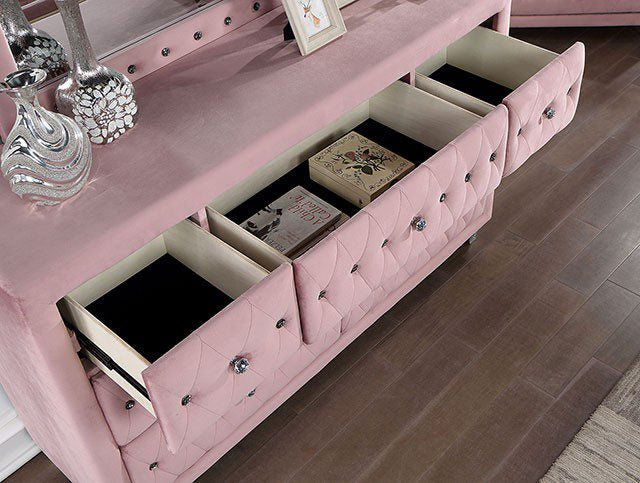 ZOHAR PINK BEDROOM SET