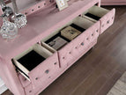 ZOHAR PINK BEDROOM SET