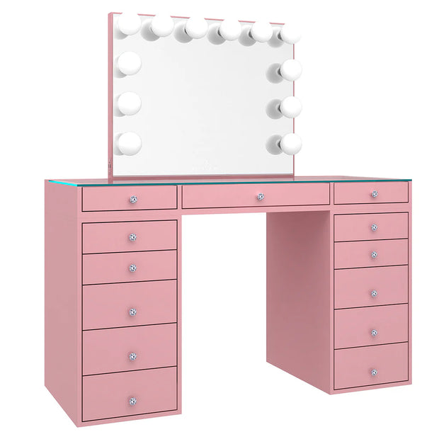 SlayStation Plus 2.0 Tabletop + Vanity Mirror + 5 Drawer Units Bundle
