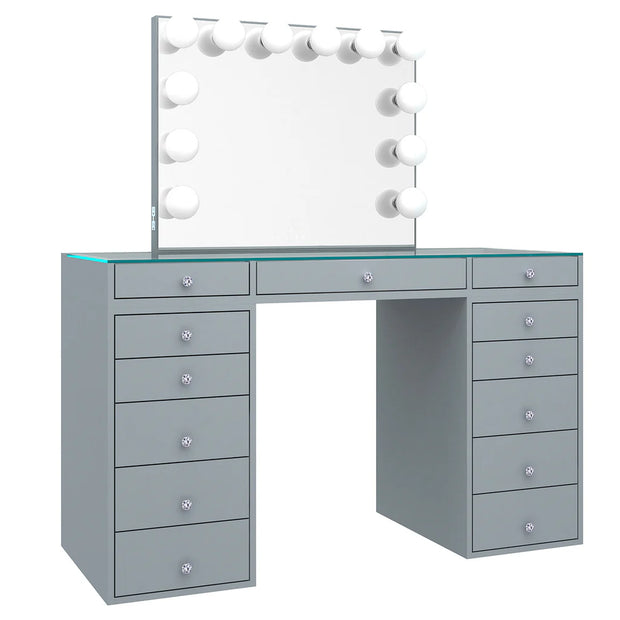 SlayStation Plus 2.0 Tabletop + Vanity Mirror + 5 Drawer Units Bundle