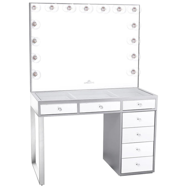 Mini SlayStation Kylie 1.0 Vanity Table + Vanity Mirror Bundle