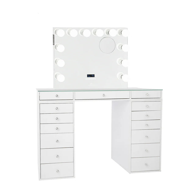 SlayStation Plus 2.0 Tabletop + Vanity Mirror + 6 Drawer Units Bundle