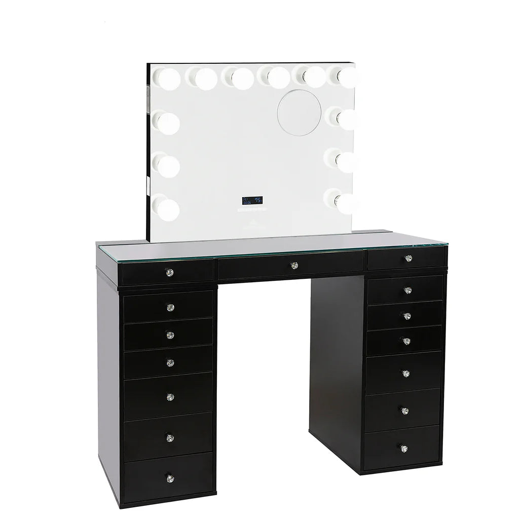 SlayStation Plus 2.0 Tabletop + Vanity Mirror + 6 Drawer Units Bundle