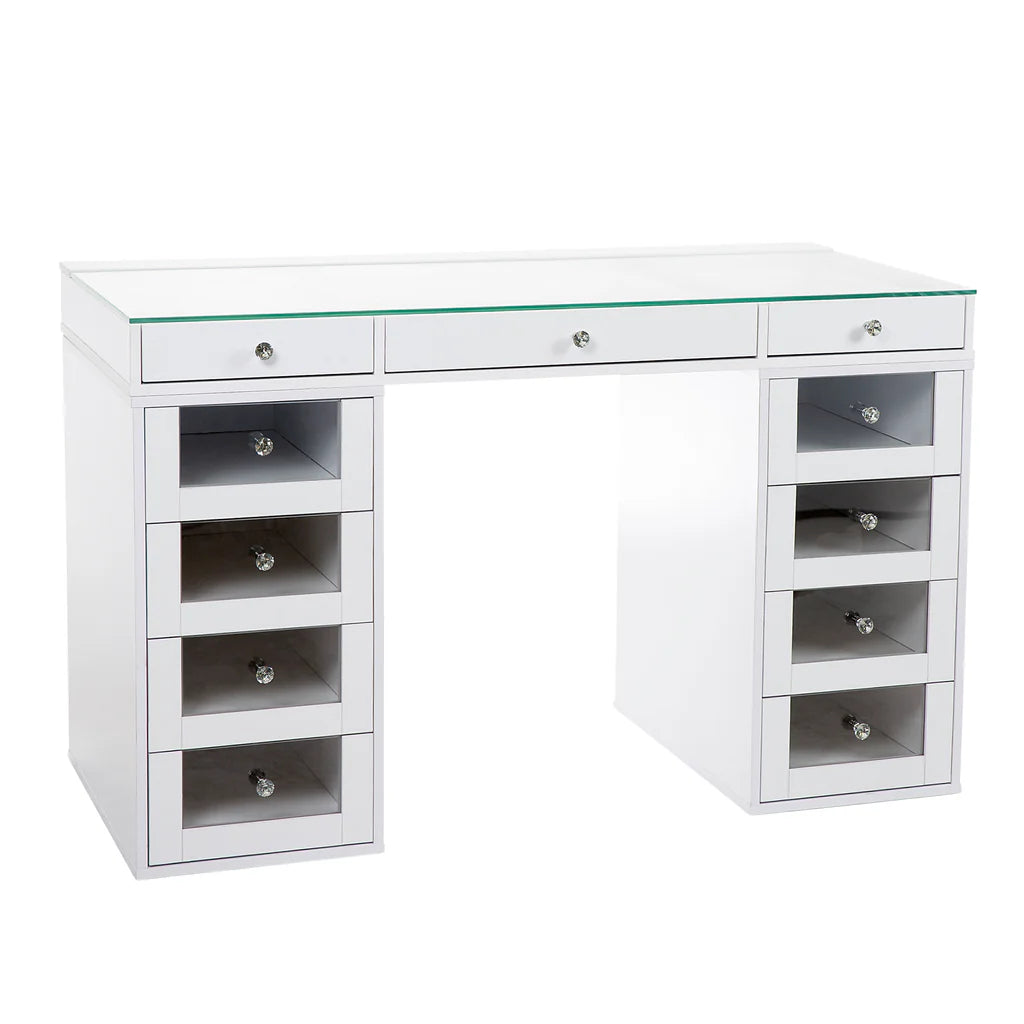 SlayStation Plus 2.0 Tabletop + Vanity Mirror + 4 Drawer Units Bundle
