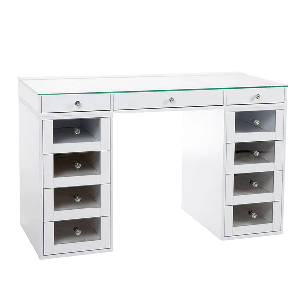 SlayStation Plus 2.0 Tabletop + Vanity Mirror + 4 Drawer Units Bundle