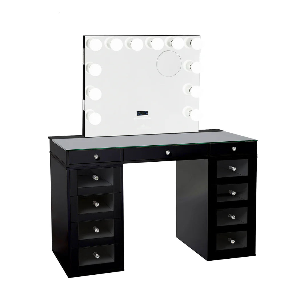 SlayStation Plus 2.0 Tabletop + Vanity Mirror + 4 Drawer Units Bundle