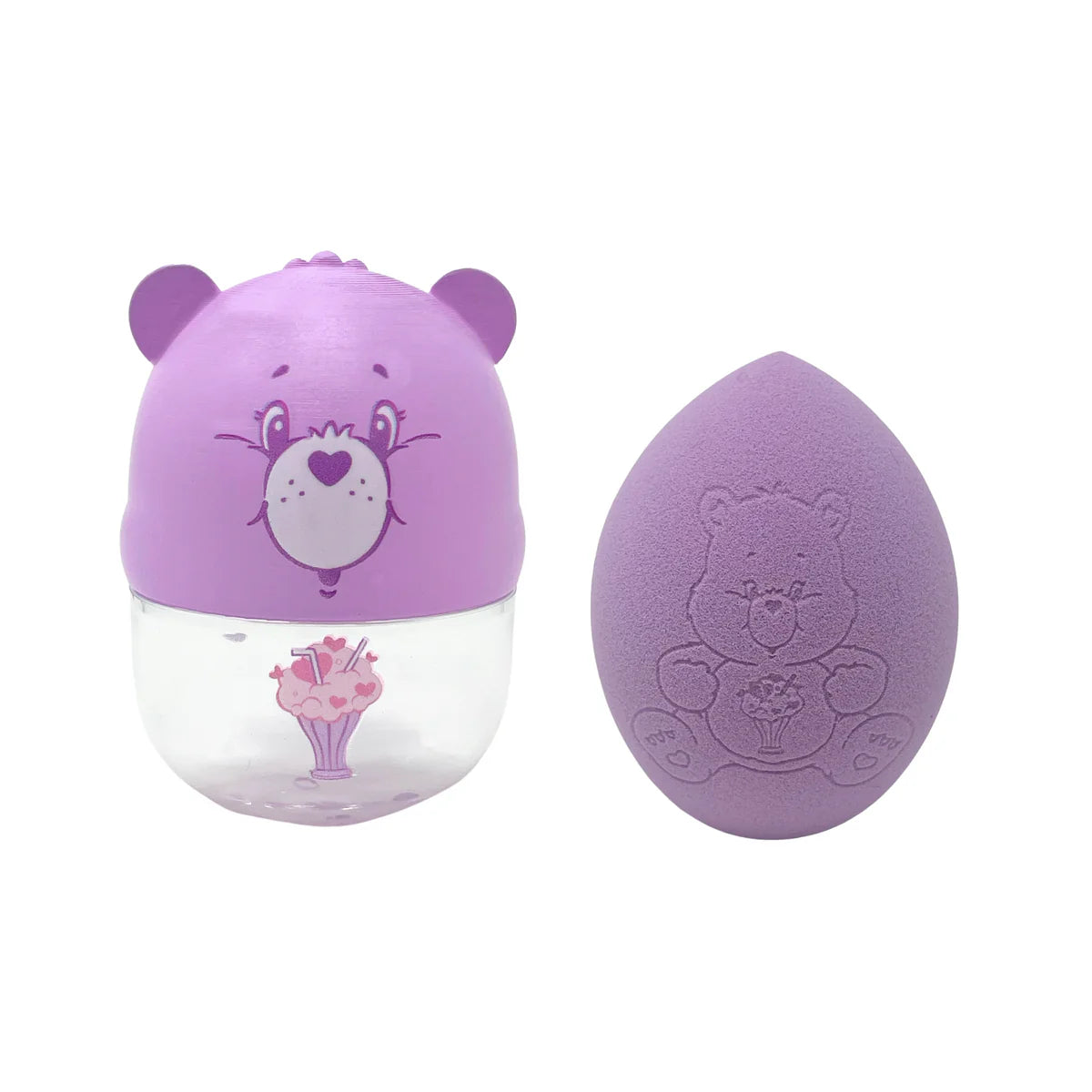 Care Bears Blending Sponge + Travel Case Trio Set