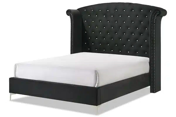 B9265 BLACK LUCINDA BED