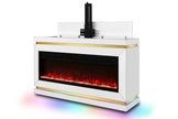 A94 TV STAND W/FIREPLACE