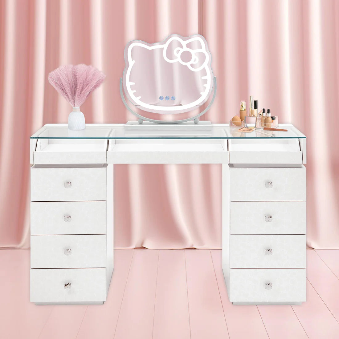 Hello Kitty Grey SlayStation Vanity Table