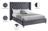 Cama Barolo Terciopelo Negro