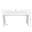 SlayStation Marie White Vanity Table