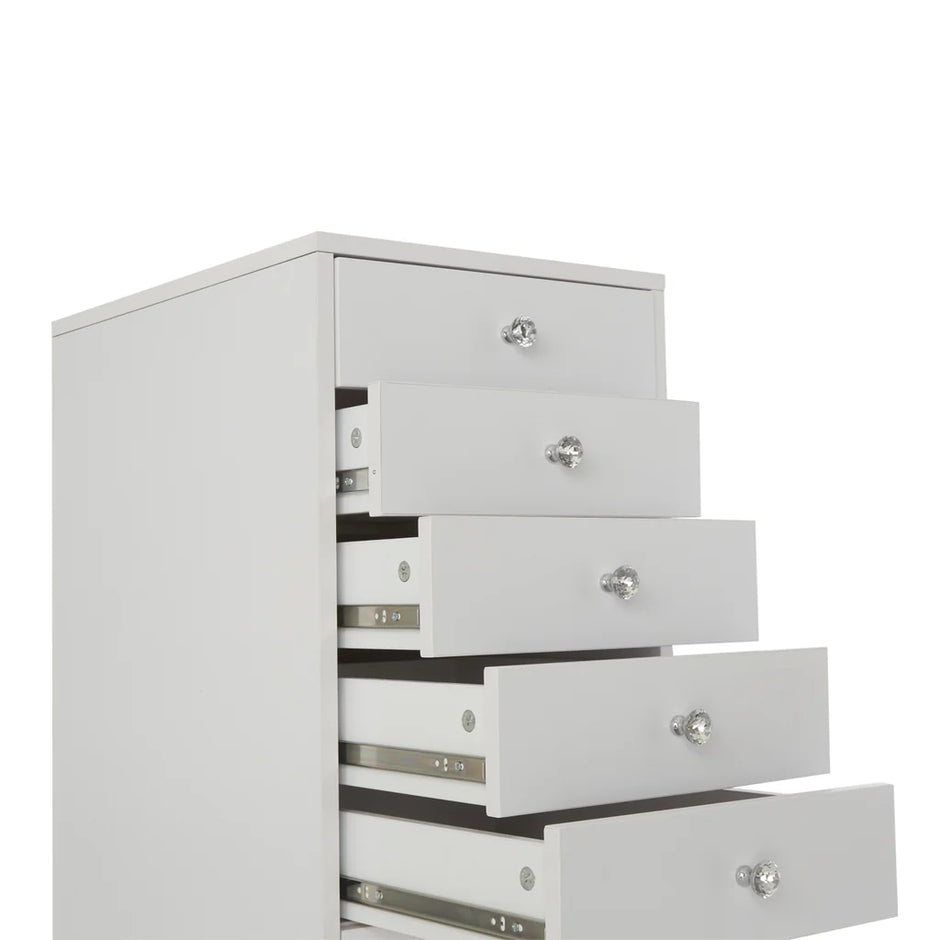 SlayStation Black 9 Drawer Makeup Vanity Storage Unit