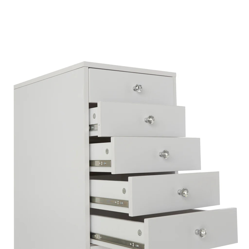 SlayStation Black 9 Drawer Makeup Vanity Storage Unit