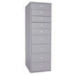 SlayStation Black 9 Drawer Makeup Vanity Storage Unit