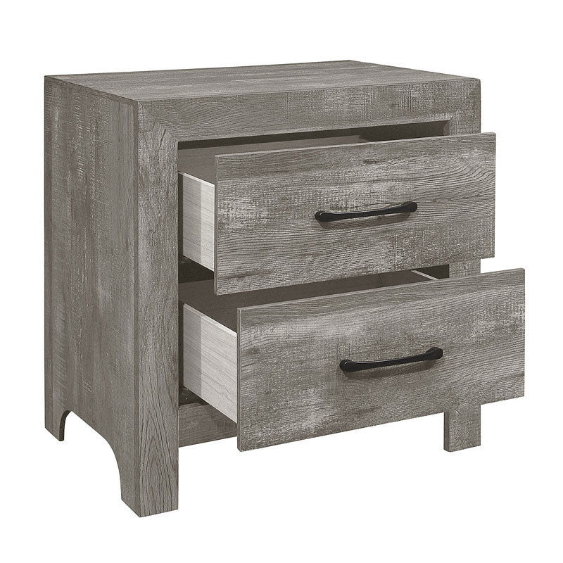 B6960 JUEGO DORMITORIO BATESON GRIS