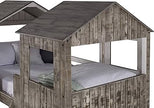 3225-TTRDW Grey Twin/Twin Tower Bunkbed