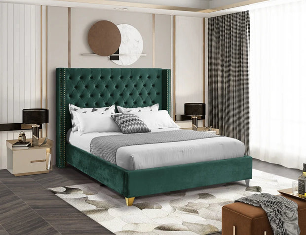 Cama Barolo Terciopelo Negro