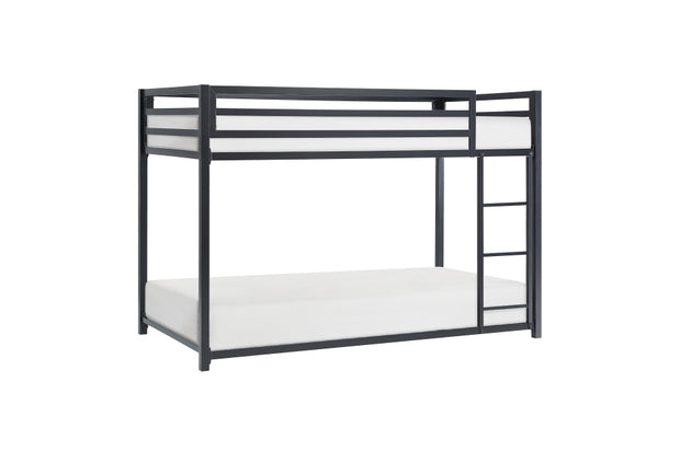 B2010BK-1 Twin/Twin Black BunkBed