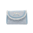 Cinnamoroll “Lovely Ribbon” Ruffled Cosmetic Pouch