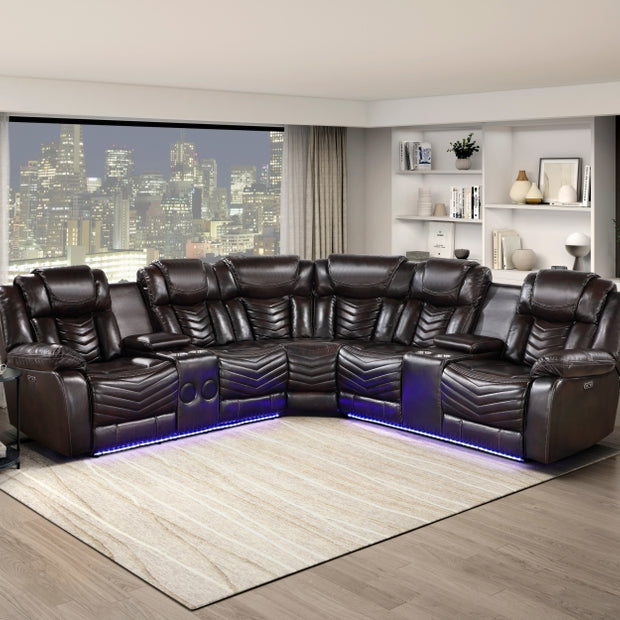 9508DB Ramone Sectional Recliner