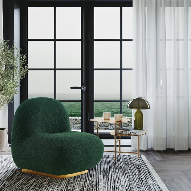 Liam Boucle Fabric Accent Chair