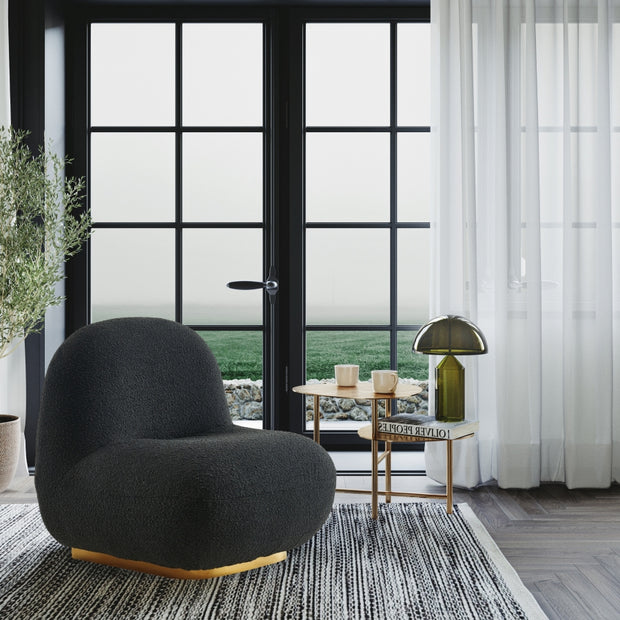 Liam Boucle Fabric Accent Chair