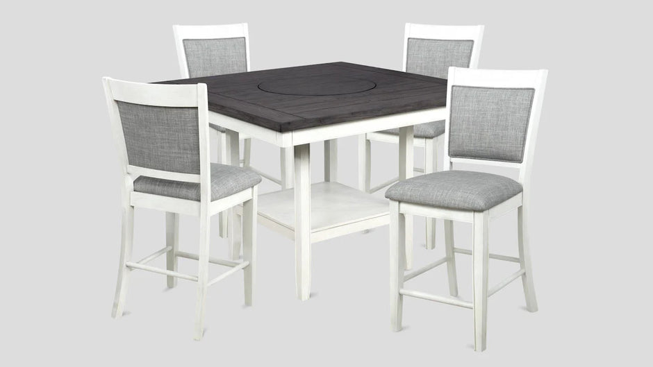 2727CG FULTON GREY COUNTER HEIGHT SET