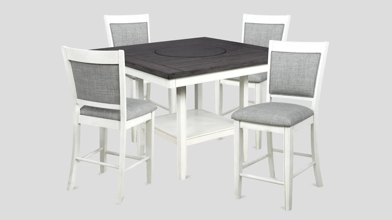 2727CG FULTON GREY COUNTER HEIGHT SET