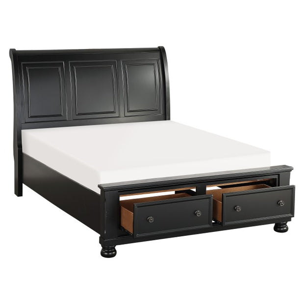 1714 Laurelin Black Bedroom Set