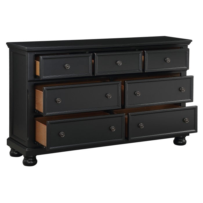 1714 Laurelin Black Bedroom Set