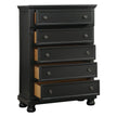 1714 Laurelin Black Bedroom Set