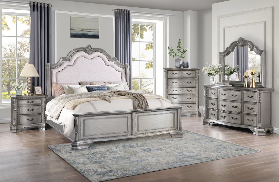 B4010 Grey Bedroom Set