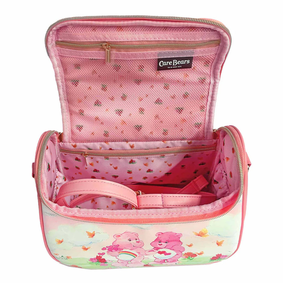 Care Bears Love You Lots” Beauty Tote with Adjustable Strap