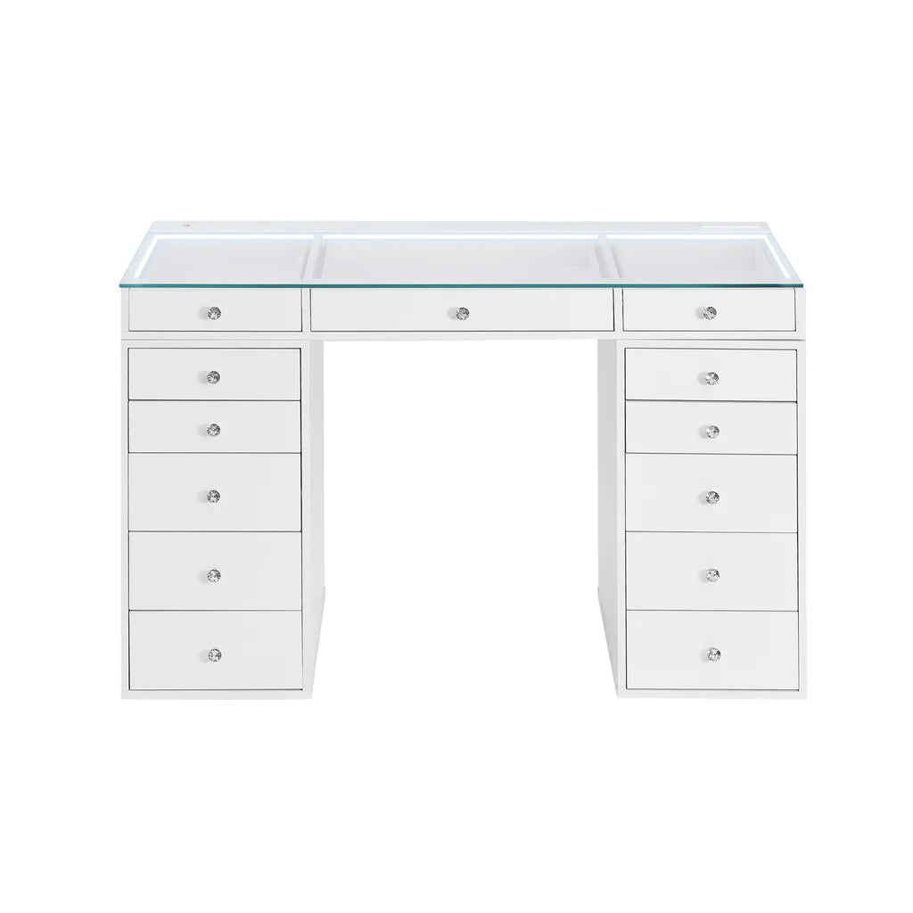 SlayStation Lumina Pro 2.0 Vanity Table w/ LED Light