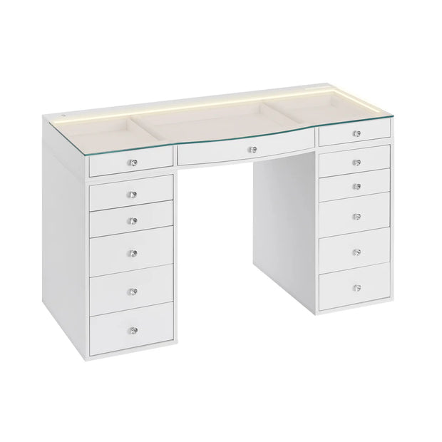 SlayStation Contour Pro 2.0 Vanity Table w/ LED Light