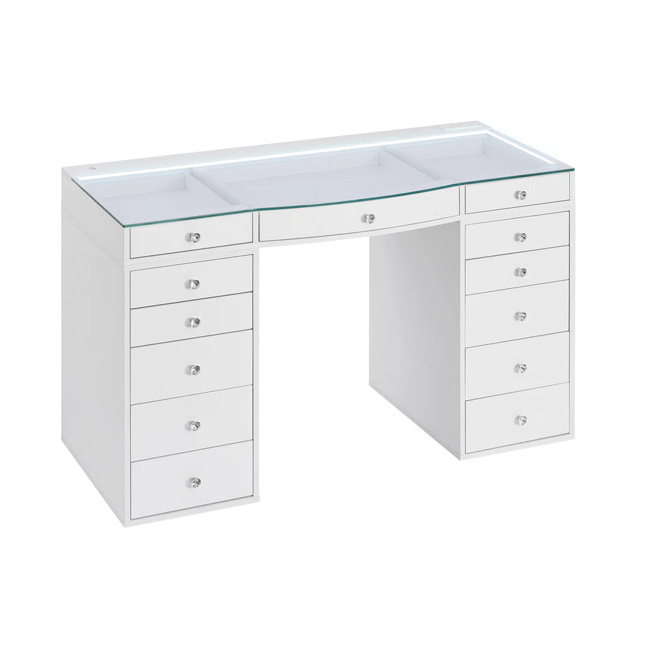 SlayStation Contour Pro 2.0 Vanity Table w/ LED Light