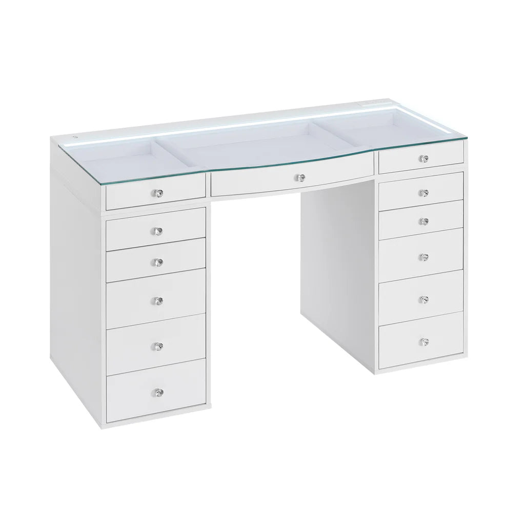 SlayStation Contour Pro 2.0 Vanity Table w/ LED Light