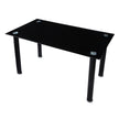 5538 Black Florian 7pc Dining Set