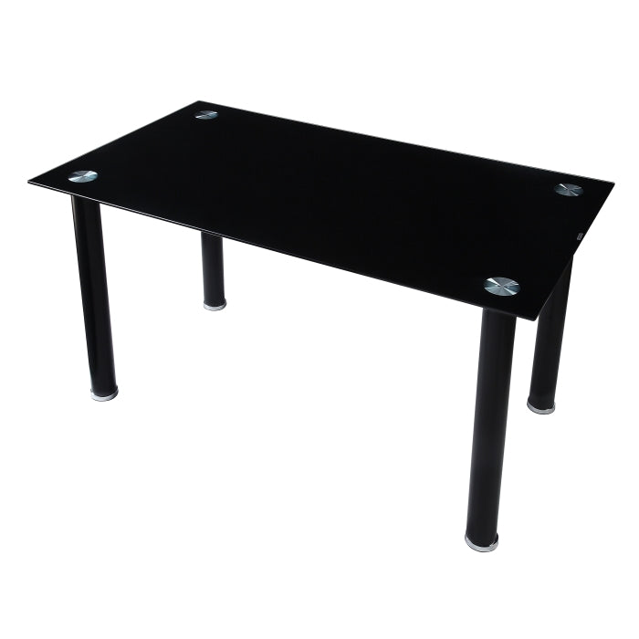 5538 Black Florian 7pc Dining Set