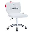 Hello Kitty Teddy Fur Swivel Vanity Chair