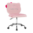 Hello Kitty Kawaii Swivel Vanity Chair